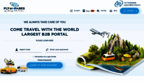 What Flyonfares.com website looked like in 2022 (1 year ago)
