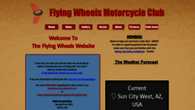 What Flyingwheelsmc.org website looked like in 2022 (1 year ago)