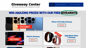 What Freegiveawaycenter.com website looked like in 2022 (1 year ago)