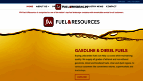 What Fuelmasters.com website looked like in 2022 (1 year ago)