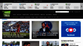 What Futebol365.pt website looked like in 2022 (1 year ago)