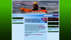 What Ferienhausrenesse.de website looked like in 2022 (1 year ago)