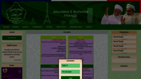 What Francejamaat.com website looked like in 2022 (1 year ago)