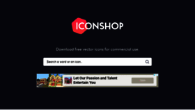 What Freeiconshop.com website looked like in 2022 (1 year ago)