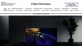 What Fisherelectronics.net website looked like in 2022 (1 year ago)