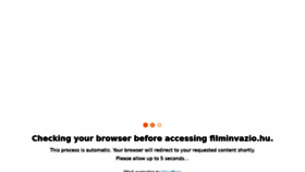 What Filminvazio.hu website looked like in 2022 (1 year ago)