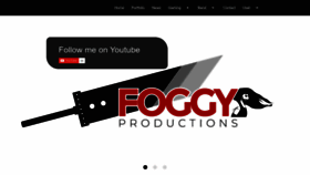 What Foggyproductions.com website looked like in 2022 (1 year ago)