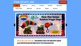 What Funstuffinc.net website looked like in 2022 (1 year ago)