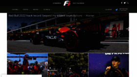 What F1i.com website looked like in 2022 (1 year ago)