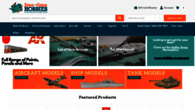 What Freetimehobbies.com website looked like in 2022 (1 year ago)