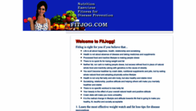 What Fitjog.com website looked like in 2022 (1 year ago)