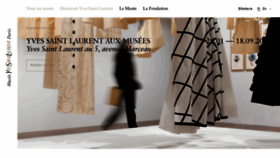 What Fondation-pb-ysl.net website looked like in 2022 (1 year ago)