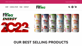 What Fittea.com website looked like in 2022 (1 year ago)