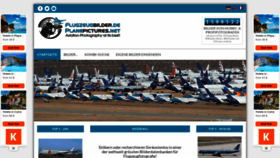 What Flugzeugbilder.de website looked like in 2022 (1 year ago)