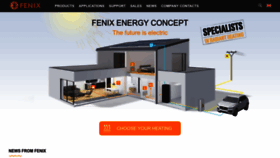 What Fenixgroup.cz website looked like in 2022 (1 year ago)