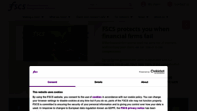 What Fscs.org.uk website looked like in 2022 (3 years ago)