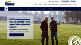 What Forfarmers.nl website looked like in 2022 (1 year ago)