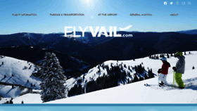 What Flyvail.com website looked like in 2022 (1 year ago)