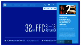 What Filmfestivalcottbus.de website looked like in 2022 (1 year ago)