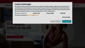 What Fitnessraum.de website looked like in 2022 (1 year ago)