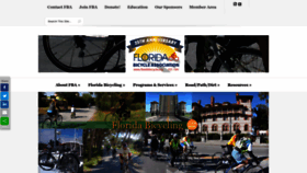What Floridabicycle.org website looked like in 2022 (1 year ago)