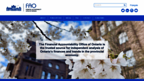What Fao-on.org website looked like in 2022 (1 year ago)