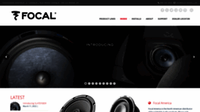 What Focal-america.com website looked like in 2022 (1 year ago)