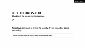 What Floridakeys.net website looked like in 2022 (1 year ago)