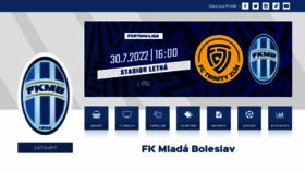 What Fkmb.cz website looked like in 2022 (1 year ago)