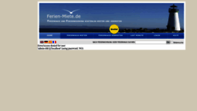 What Ferien-miete.de website looked like in 2022 (1 year ago)