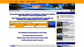What Feriendomizile-online.com website looked like in 2022 (1 year ago)