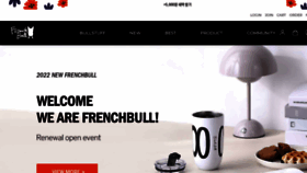 What Frenchbull.co.kr website looked like in 2022 (1 year ago)
