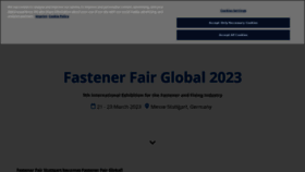 What Fastenerfair.com website looked like in 2022 (1 year ago)