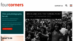 What Fourcornersfilm.co.uk website looked like in 2022 (1 year ago)