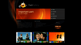 What Flash-gallery.org website looked like in 2022 (3 years ago)