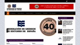 What Federacioneditores.org website looked like in 2022 (1 year ago)