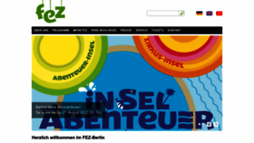 What Fez-berlin.de website looked like in 2022 (2 years ago)
