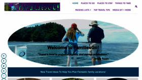 What Familiesgotravel.com website looked like in 2022 (1 year ago)