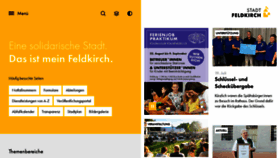 What Feldkirch.at website looked like in 2022 (1 year ago)