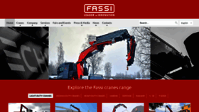 What Fassi.com website looked like in 2022 (1 year ago)