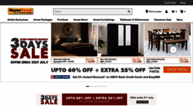 What Fabfurnish.com website looked like in 2022 (1 year ago)
