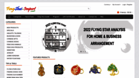 What Fengshui-import.com website looked like in 2022 (1 year ago)
