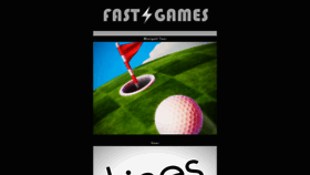 What Fastgames.com website looked like in 2022 (1 year ago)
