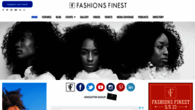 What Fashionsfinest.com website looked like in 2022 (1 year ago)