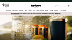 What Farlows.co.uk website looked like in 2022 (1 year ago)