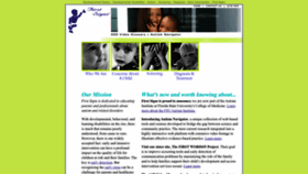 What Firstsigns.org website looked like in 2022 (1 year ago)