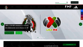 What Femexfut.org.mx website looked like in 2022 (1 year ago)