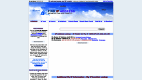 What Find-ip-address.org website looked like in 2022 (1 year ago)