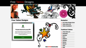 What Freetattoodesigns.org website looked like in 2022 (1 year ago)