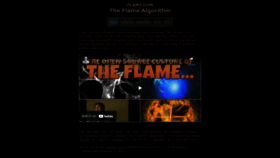 What Flam3.com website looked like in 2022 (1 year ago)